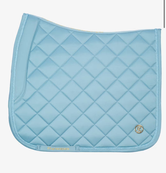 Satin dressage pad