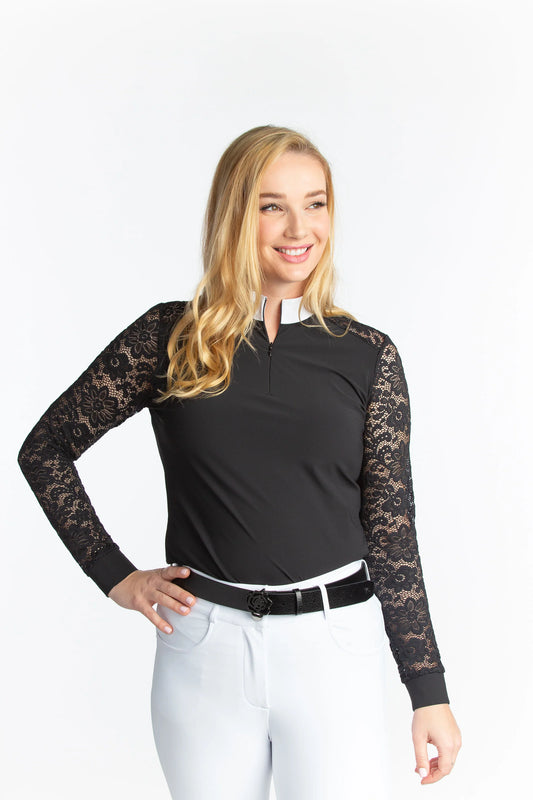 Long Sleeve Lace Show shirt