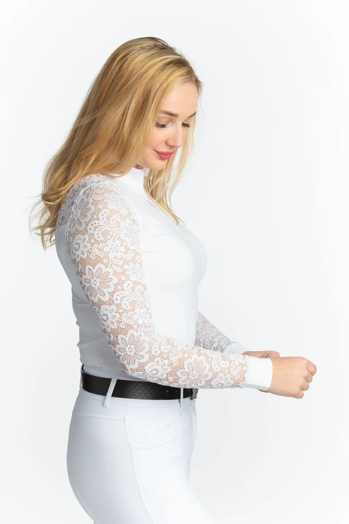 Long Sleeve Lace Show shirt