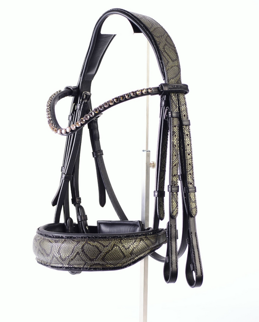 Python SNAFFLE Dressage Bridle