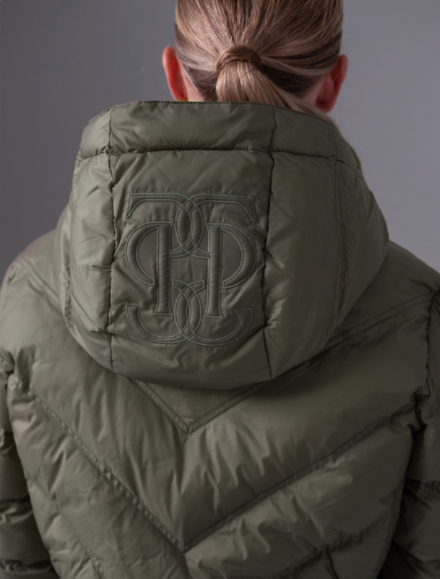 Puffer Jacket in Green