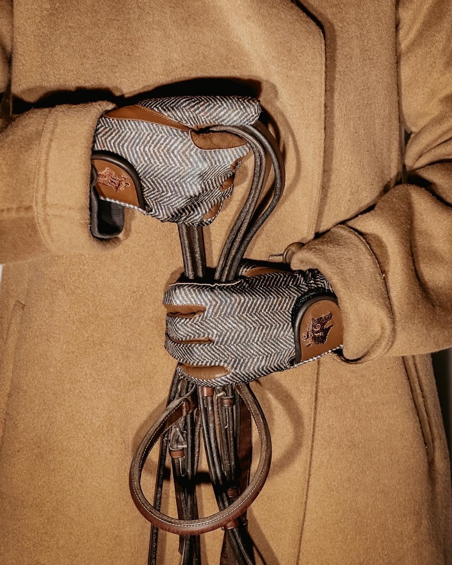 Herringbone Riding Gloves