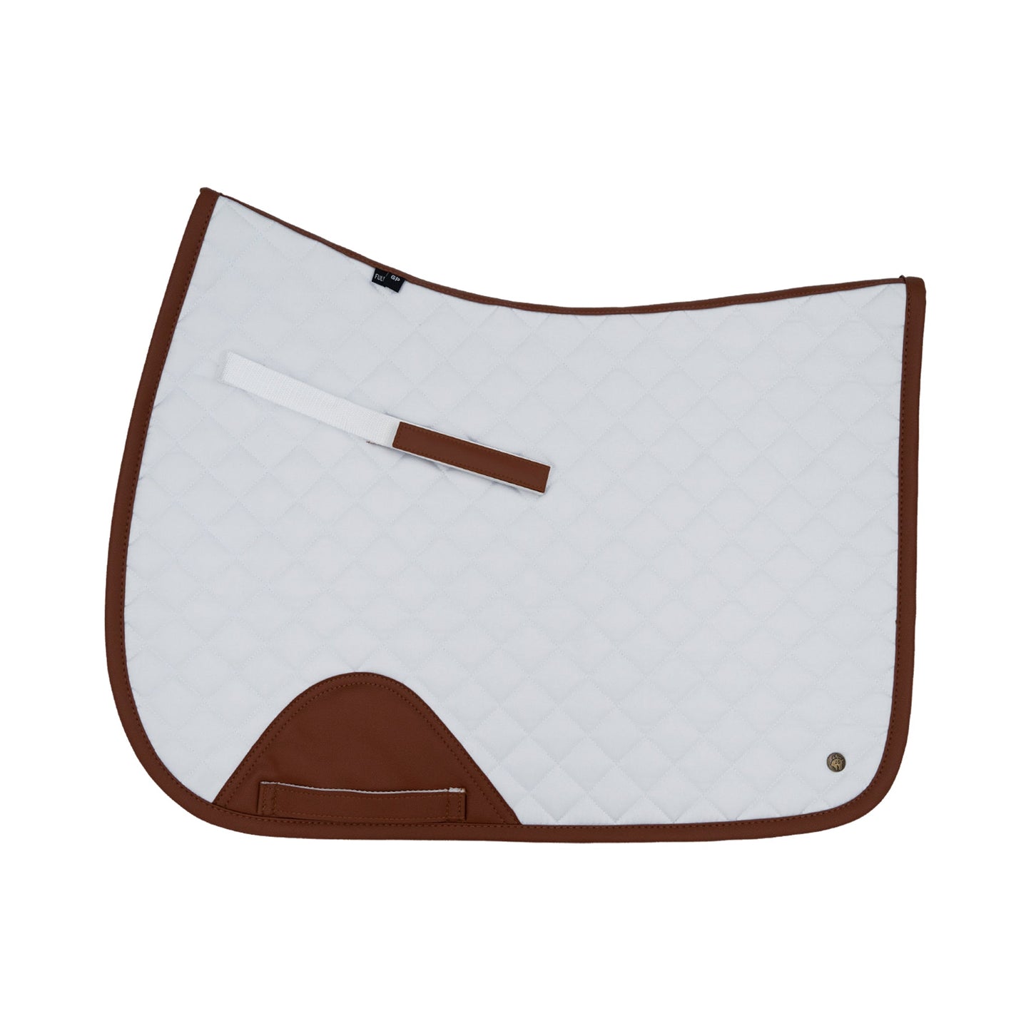 Jumper Pad, White & Cognac - Restocks 11.2025