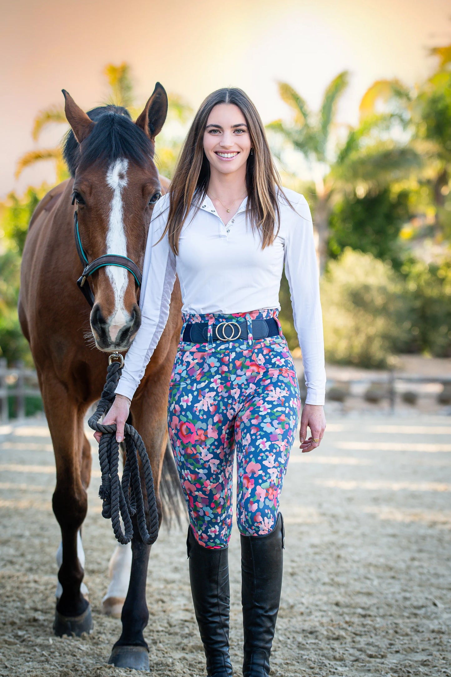 Athletic Breech- Floral