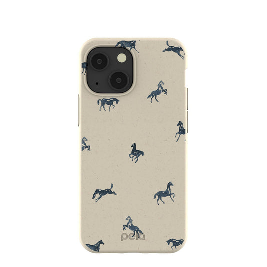 London Fog Mini Horses iPhone 13 Mini Case