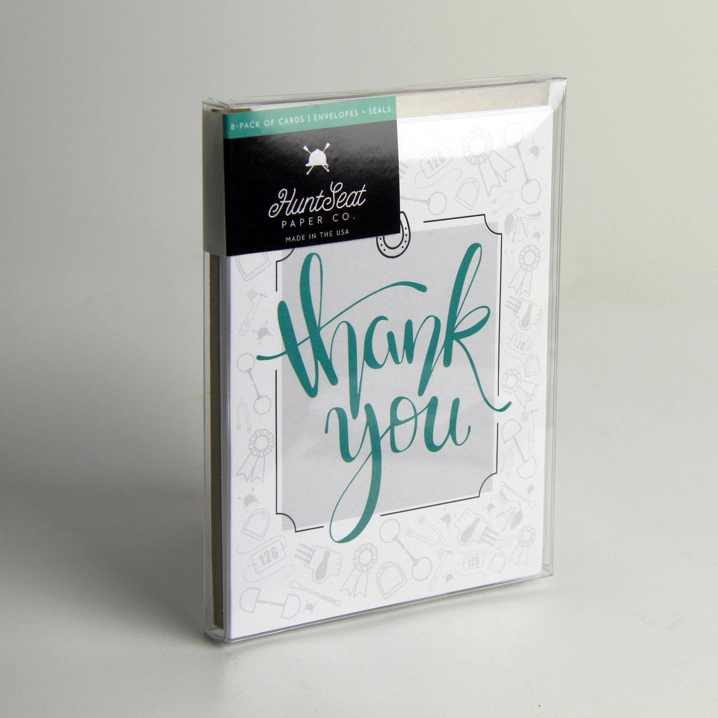 Thank You Greeting Card for Equestrians