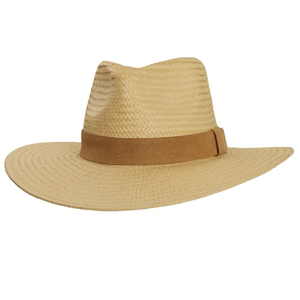 Outback Wide Brim Straw Sun Hat - Style Cadence