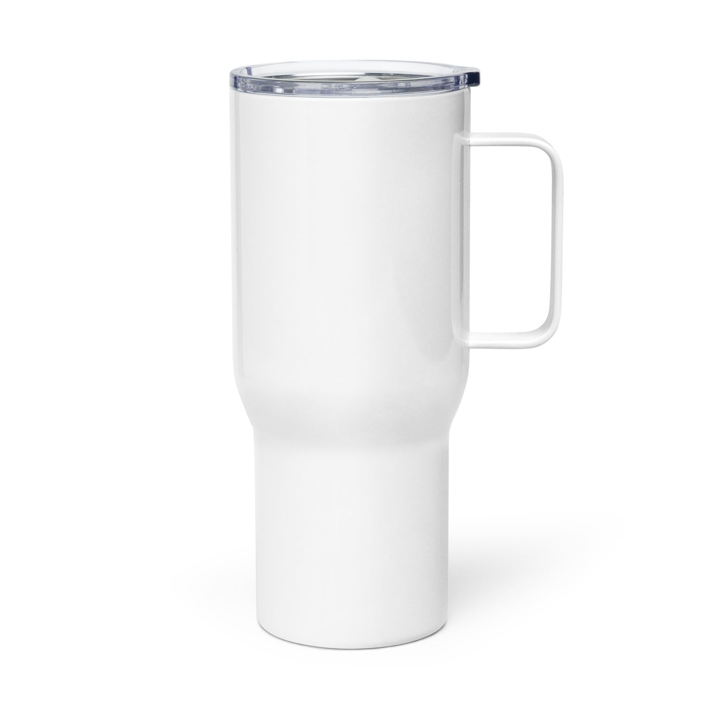 Triple P travel mug with handle